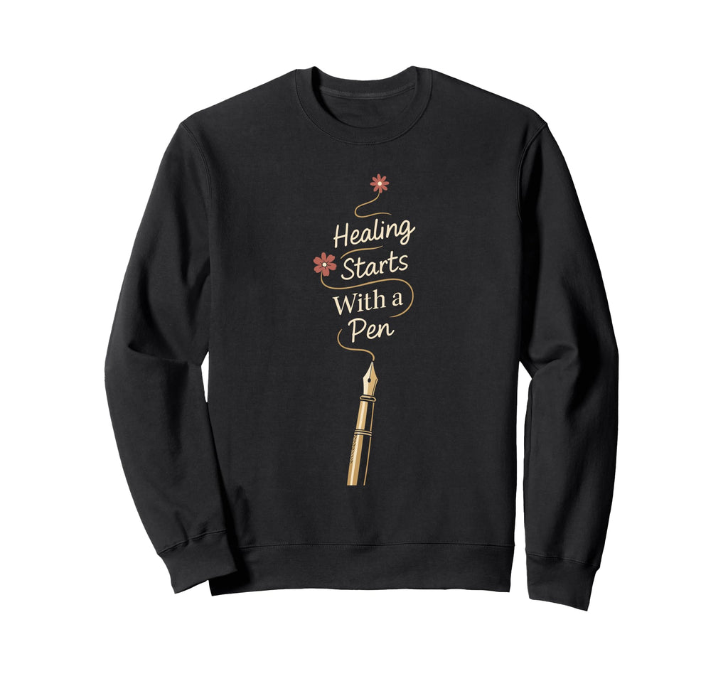 Mindfulness Journaling Self Care Sweatshirt - Graphic Print for Adults - T-Shirt, Sweatshirt, Hoodie