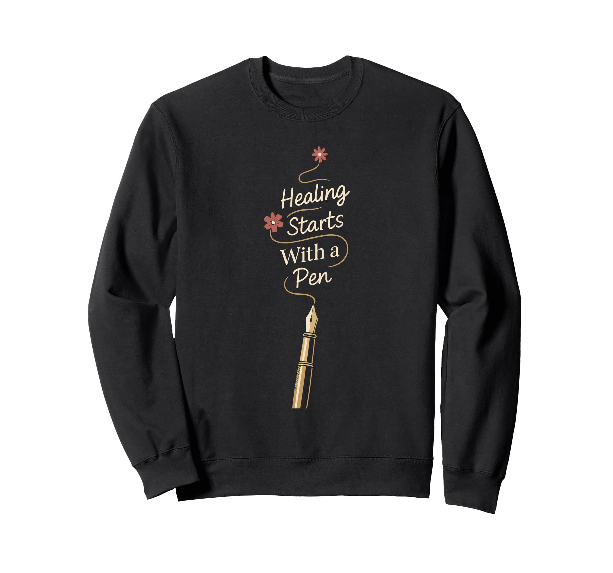 Mindfulness Journaling Self Care Sweatshirt - Graphic Print for Adults - T-Shirt, Sweatshirt, Hoodie