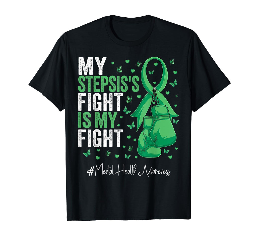 Green Ribbon Stepsister Mental T-Shirt - Casual Everyday Wear Men Women - T-Shirt, Sweatshirt, Hoodie