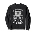 Reading Bibliophile Bookworm Sweatshirt - Custom Art Print Unisex - T-Shirt, Sweatshirt, Hoodie