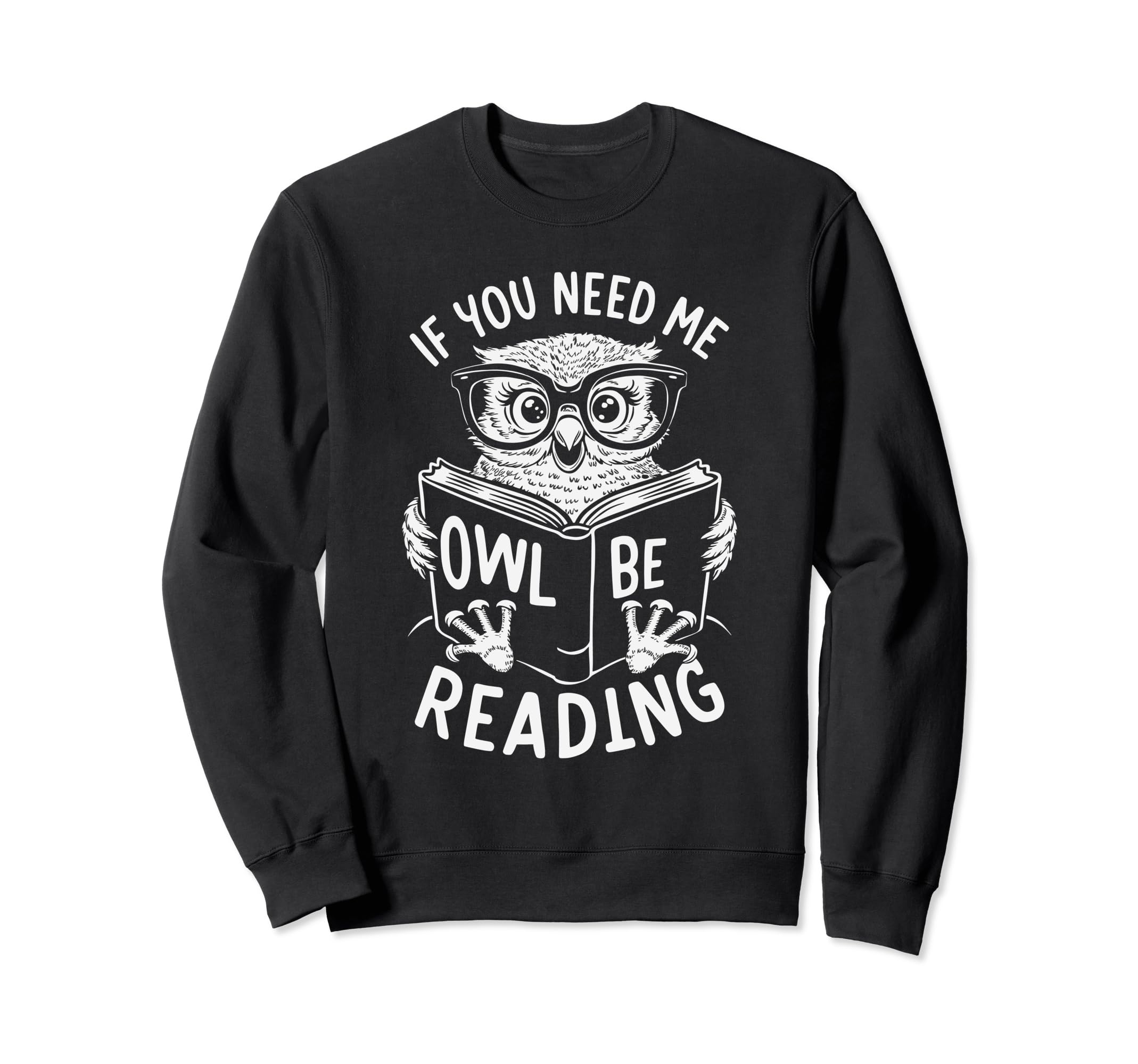Reading Bibliophile Bookworm Sweatshirt - Custom Art Print Unisex - T-Shirt, Sweatshirt, Hoodie