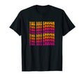 You Are Enough Groovy Mental Health T-Shirt - Unique Graphic Men Women - T-Shirt, Sweatshirt, Hoodie