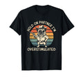 Funny Western Pug Overstimulated Dog T-Shirt - Graphic Print Men Women - T-Shirt, Sweatshirt, Hoodie