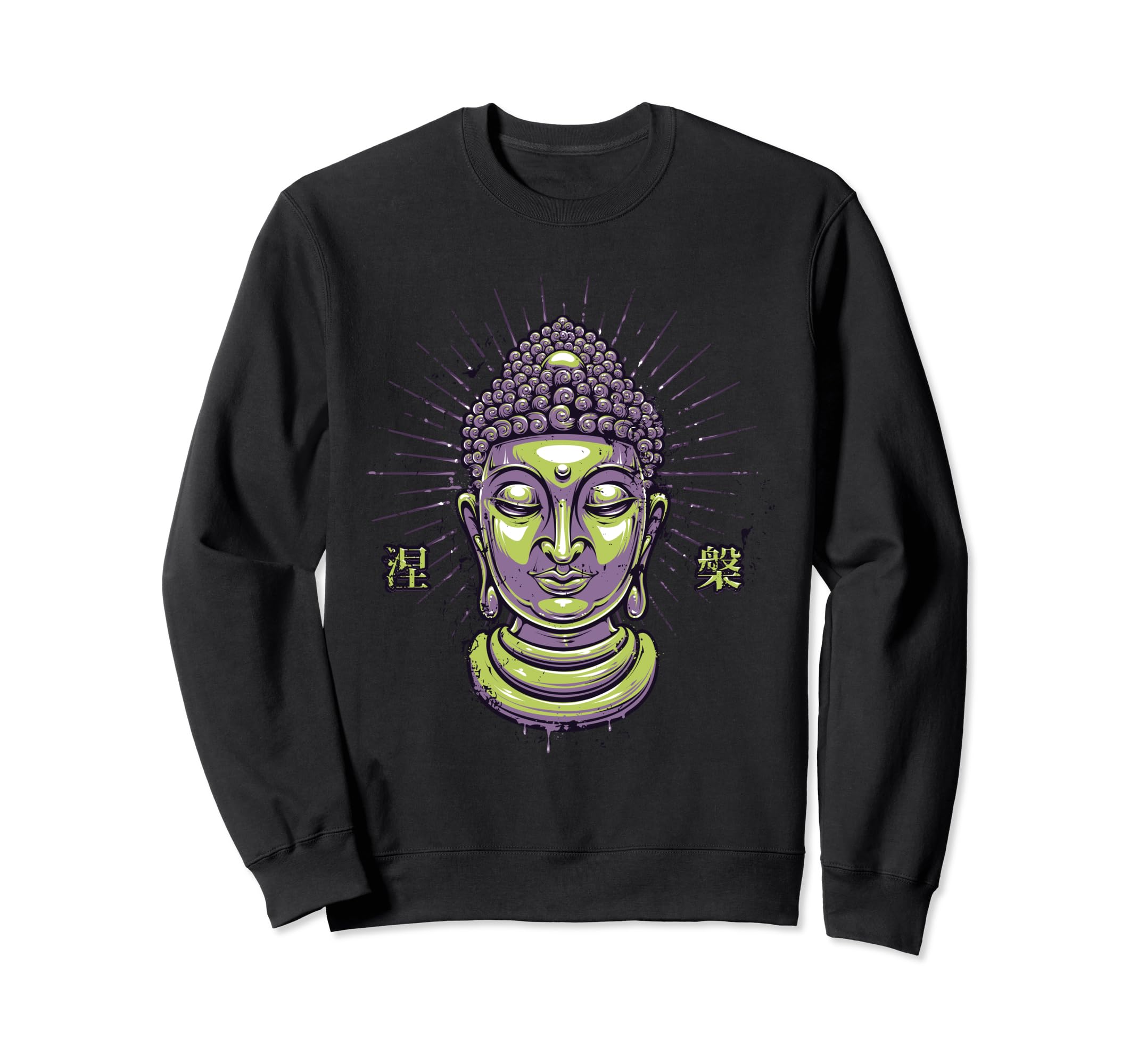 Zen Master Buddha Meditation Sweatshirt - Trendy Graphic Men Women - T-Shirt, Sweatshirt, Hoodie