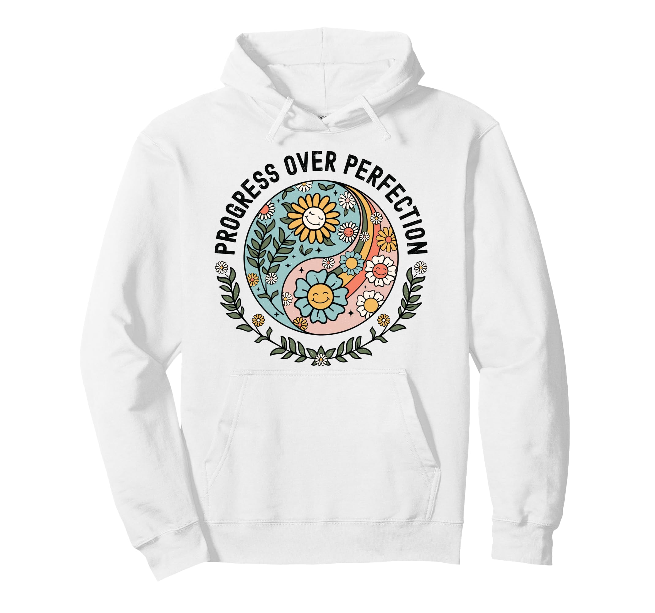 Progress Over Perfection Special Ed Hoodie - Unique Graphic for Adults - T-Shirt, Sweatshirt, Hoodie