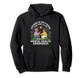 Mental Health Awareness Month Green Ribbon Hoodie - Custom Art Print Unisex - T-Shirt, Sweatshirt, Hoodie
