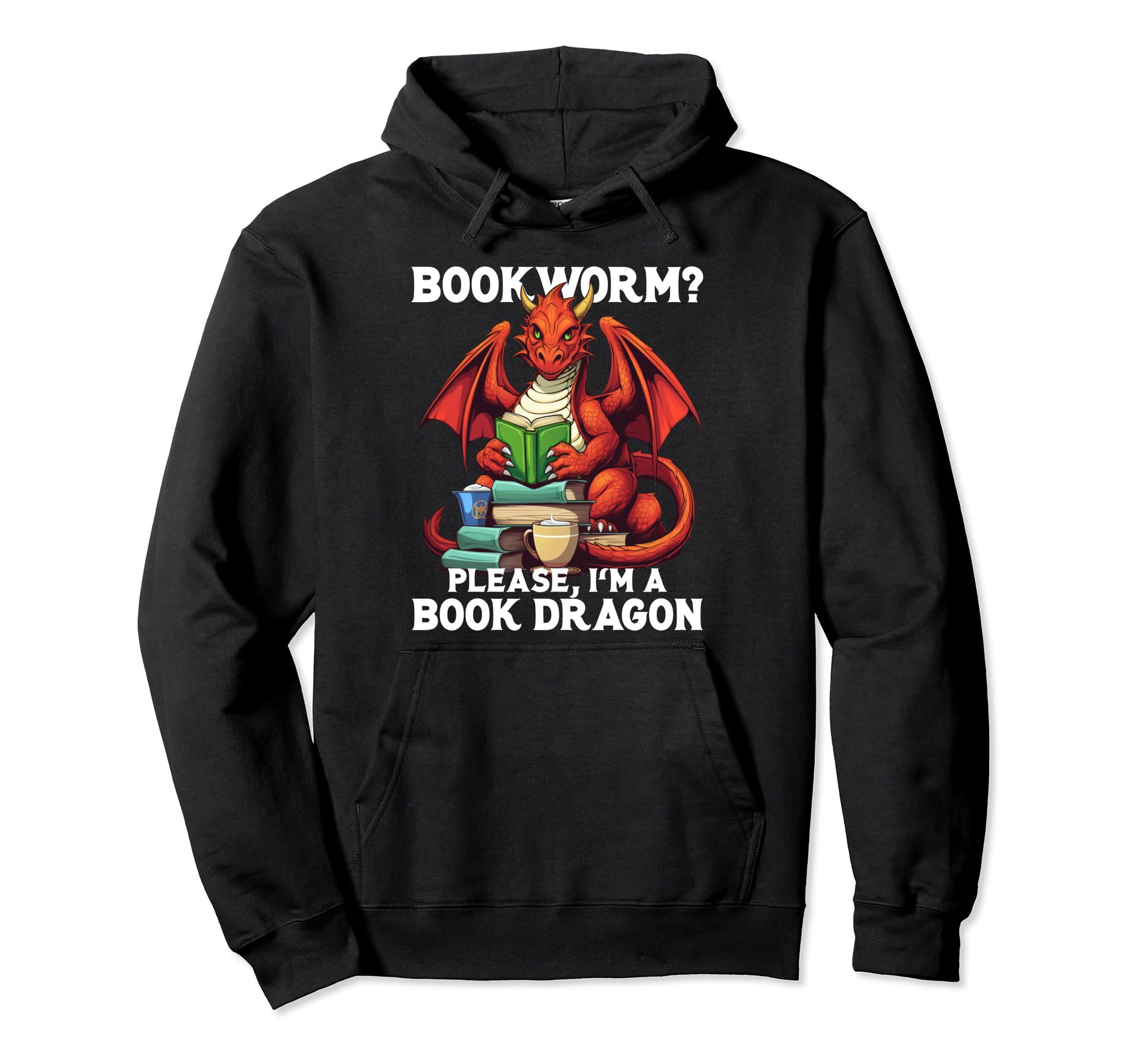 Reading Book Lover Reader Bookworm Hoodie - Novelty Apparel for Adults - T-Shirt, Sweatshirt, Hoodie