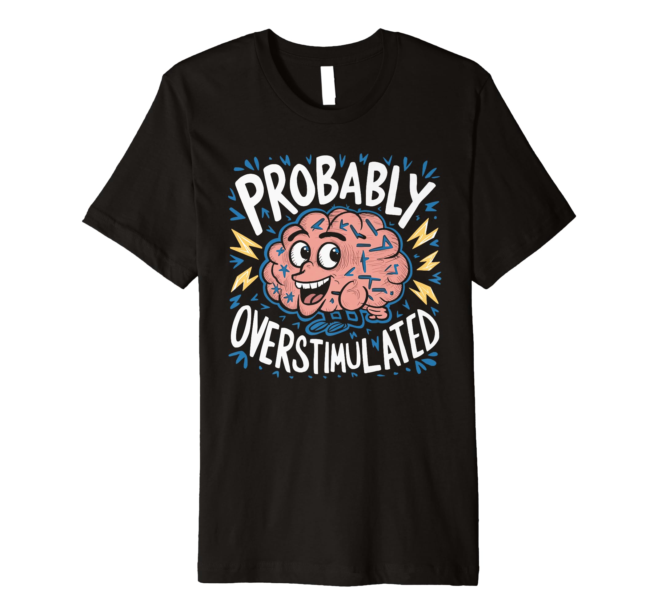 Anxiety Introvert Mental Health T-Shirt - Novelty Apparel for Adults - T-Shirt, Sweatshirt, Hoodie