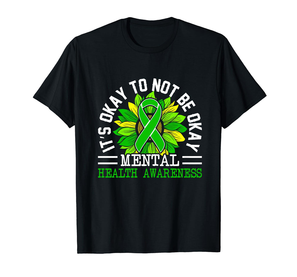 Its Okay To Not Be Okay Mental Health T-Shirt - Minimalist Print Unisex - T-Shirt, Sweatshirt, Hoodie
