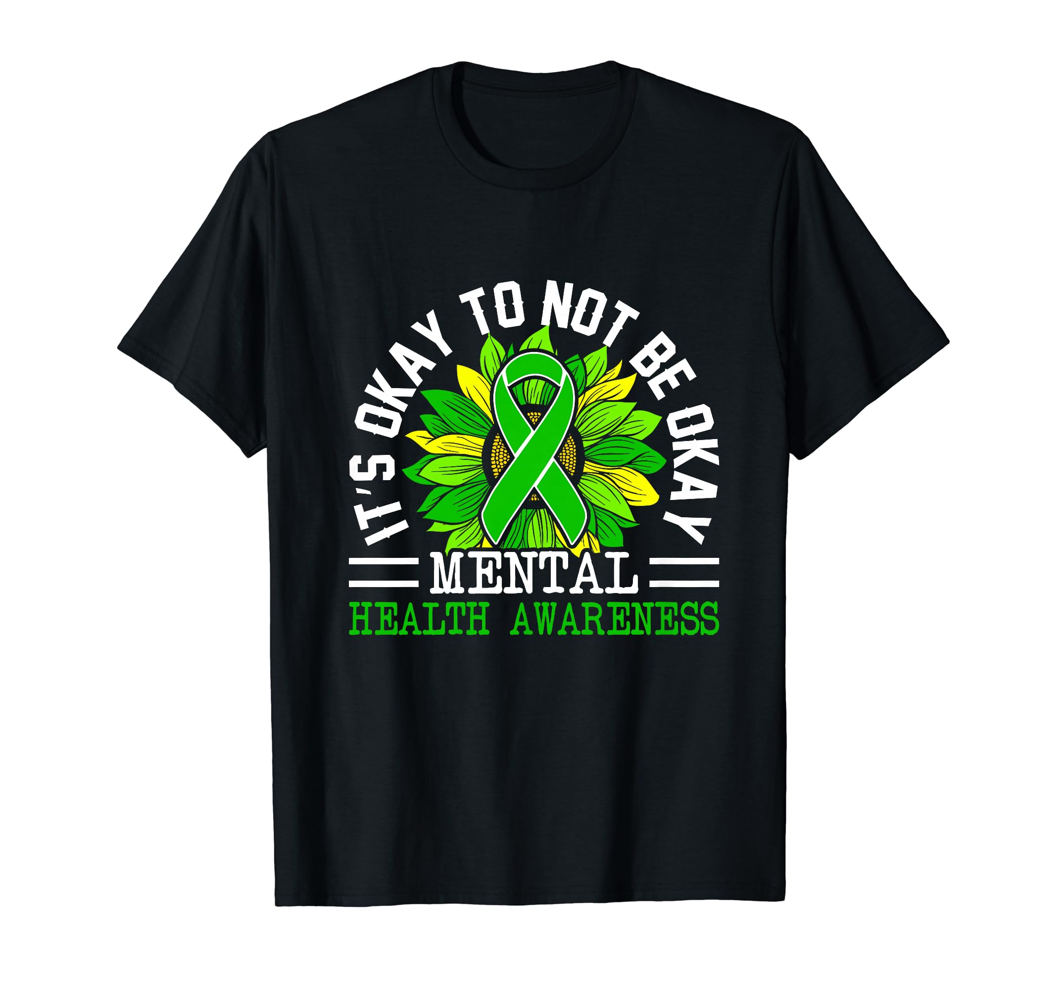 Its Okay To Not Be Okay Mental Health T-Shirt - Minimalist Print Unisex - T-Shirt, Sweatshirt, Hoodie