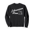 Librarian Mom Minimal Book Stack Sweatshirt - Streetwear Style for Adults - T-Shirt, Sweatshirt, Hoodie