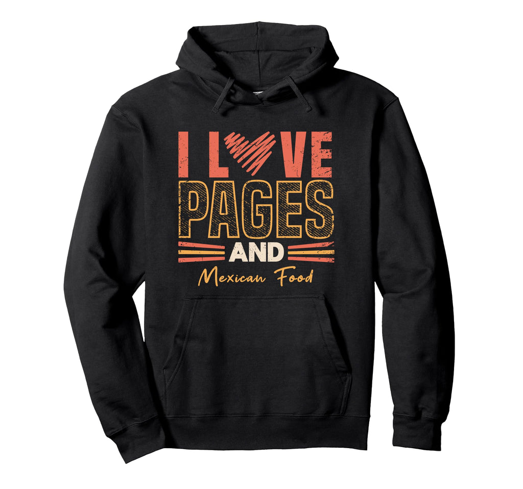 Funny Book Lover And Mexican Food Reading Hoodie - Unique Graphic Men Women - T-Shirt, Sweatshirt, Hoodie