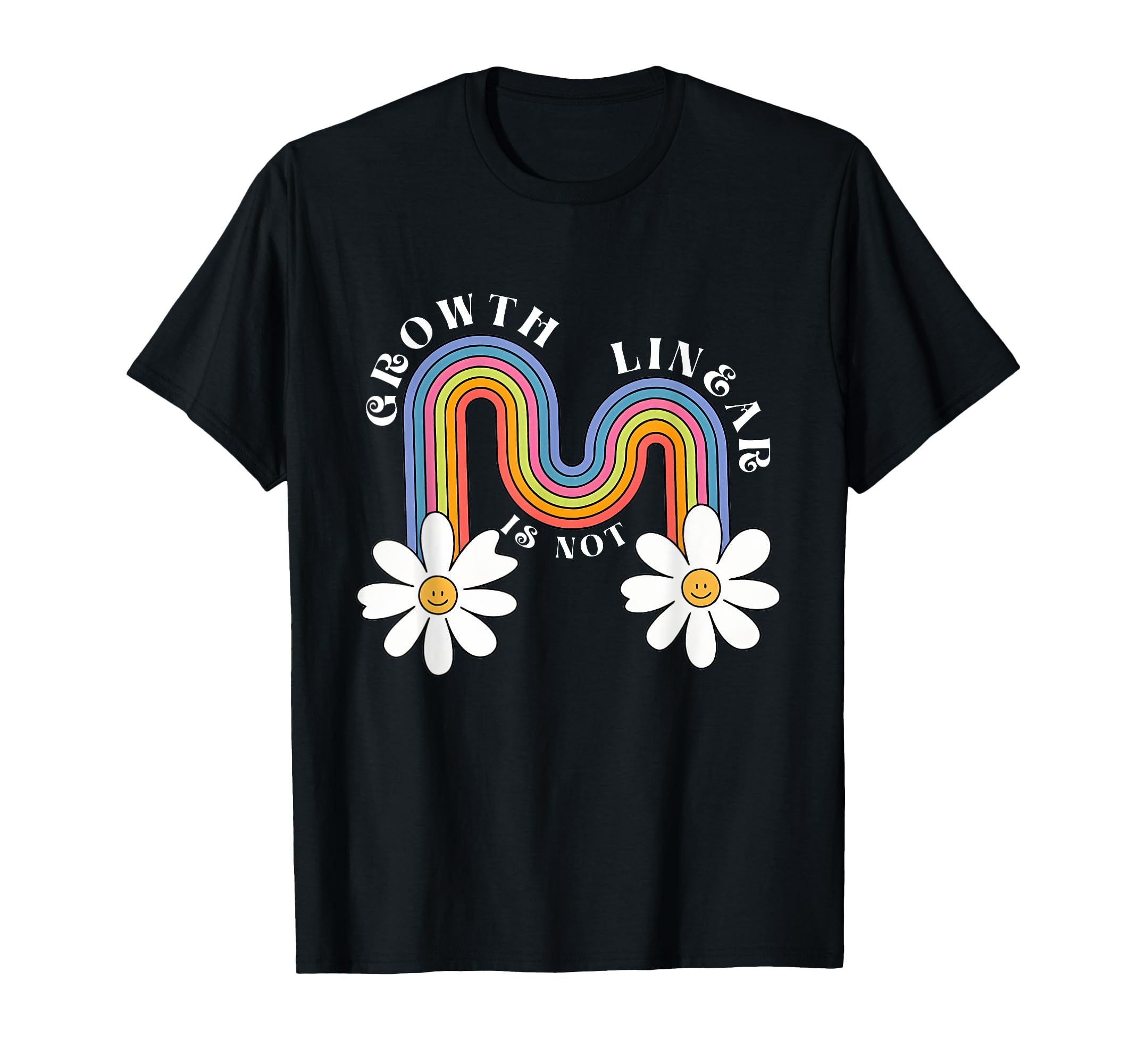 Growth Is Not Linear Mental Health T-Shirt - Trendy Graphic Unisex - T-Shirt, Sweatshirt, Hoodie