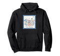 Reader Fantasy Bookish Postage Stamp Hoodie - Novelty Apparel Unisex - T-Shirt, Sweatshirt, Hoodie