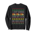 I Just Wanna Drink Hot Cocoa And Sweatshirt - Unique Graphic for Adults - T-Shirt, Sweatshirt, Hoodie
