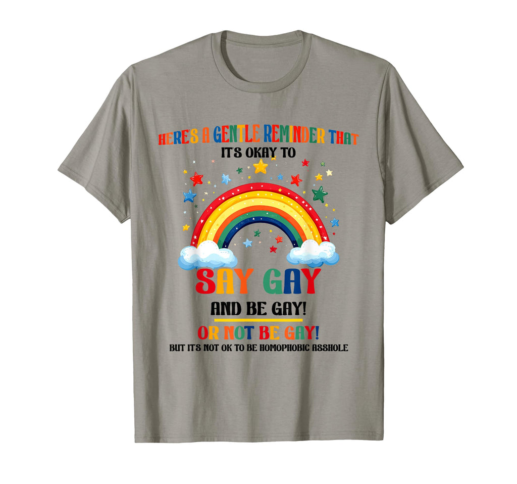 Heres Gentle Reminder That Its Ok To T-Shirt - Custom Art Print Men Women - T-Shirt, Sweatshirt, Hoodie