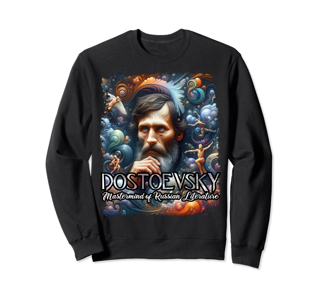 Dostoevsky Sweatshirt - Minimalist Print Men Women - T-Shirt, Sweatshirt, Hoodie