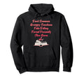 Bibliophile Romance Book Genre Hoodie - Trendy Graphic Unisex - T-Shirt, Sweatshirt, Hoodie