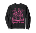 Breast Cancer Survivor Plot Twist Book Sweatshirt - Novelty Apparel Unisex - T-Shirt, Sweatshirt, Hoodie