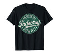 Indoorsy Antisocial Butterfly Badge T-Shirt - Custom Art Print Men Women - T-Shirt, Sweatshirt, Hoodie