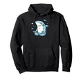 Meditation Shark Yoga Pose Relaxing Hoodie - Fun Novelty Design Unisex - T-Shirt, Sweatshirt, Hoodie