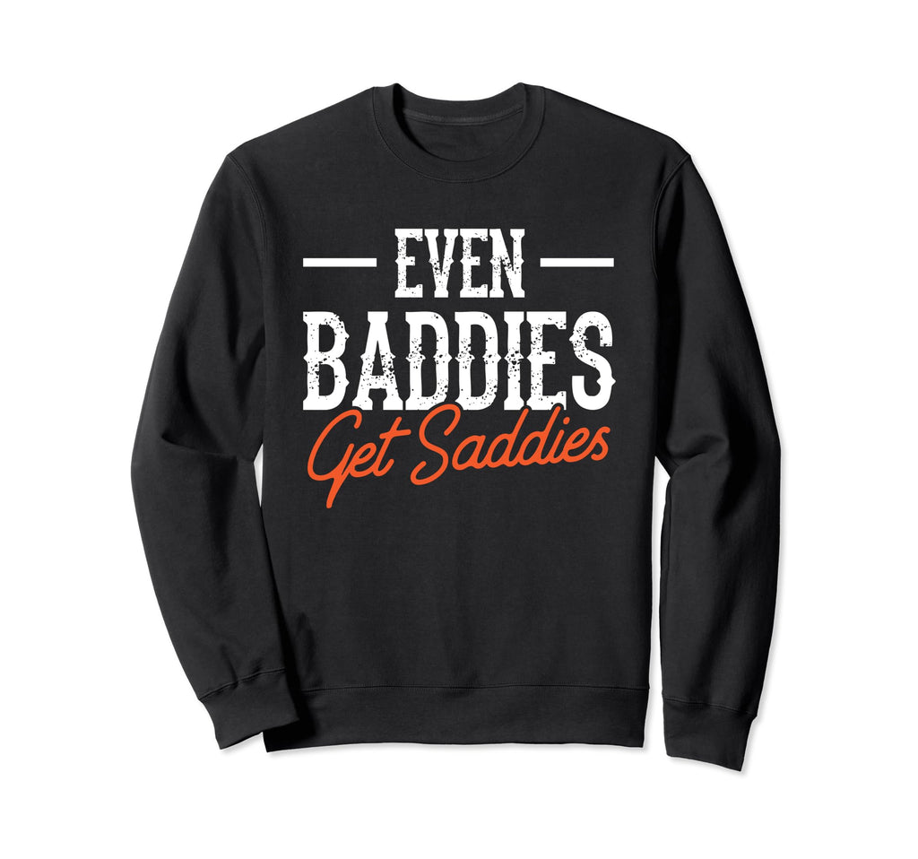 Bad Sad Baddie Mental Health Self Care Hoodie - Trendy Graphic Unisex - T-Shirt, Sweatshirt, Hoodie