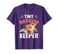 Tiny Dragon Keeper Leopard Gecko T-Shirt - Custom Art Print for Adults - T-Shirt, Sweatshirt, Hoodie