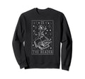 Bookish Tarot Card Reader Book Lover Sweatshirt - Graphic Print for Adults - T-Shirt, Sweatshirt, Hoodie