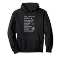 I M Book Nerd Literature Book Lover Hoodie - Graphic Print Men Women - T-Shirt, Sweatshirt, Hoodie