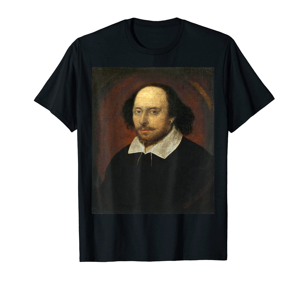 William Shakespeare Literature Drama T-Shirt - Novelty Apparel Unisex - T-Shirt, Sweatshirt, Hoodie