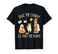 Halloween Book Lover Ghost Take T-Shirt - Aesthetic Graphic for Adults - T-Shirt, Sweatshirt, Hoodie