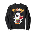 Funny Nerd Ghost Book Lover Sweatshirt - Streetwear Style Men Women - T-Shirt, Sweatshirt, Hoodie