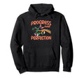 Progress Over Perfection Motivational Hoodie - Aesthetic Graphic Unisex - T-Shirt, Sweatshirt, Hoodie