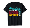 Reading Is My Favorite Sport Book T-Shirt - Unique Graphic for Adults - T-Shirt, Sweatshirt, Hoodie