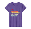 Im My Dogs Emotional Support Human T-Shirt - Fun Novelty Design for Adults - T-Shirt, Sweatshirt, Hoodie