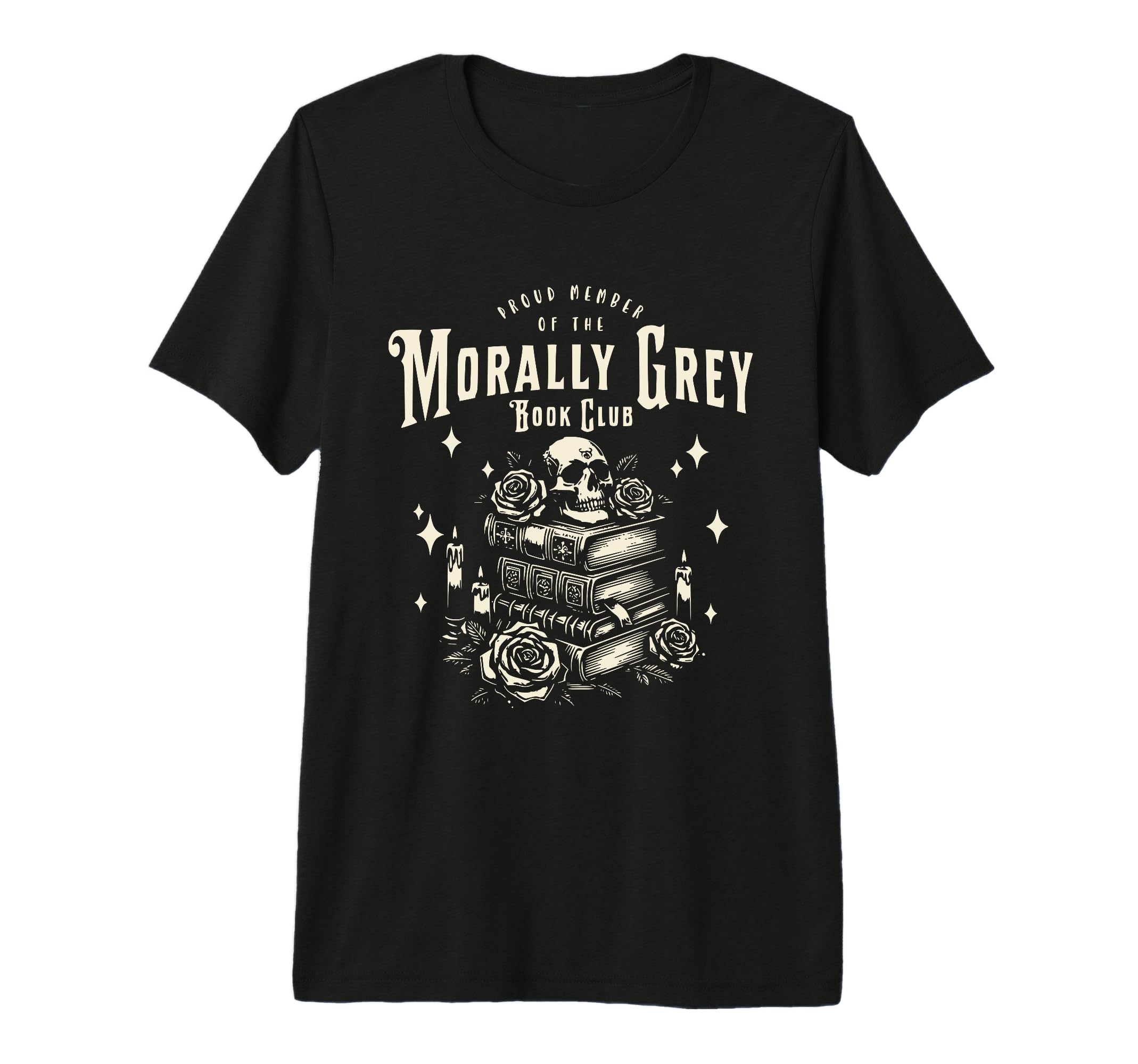 Morally Grey Book Club Funny Reading T-Shirt - Novelty Apparel for Adults - T-Shirt, Sweatshirt, Hoodie