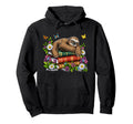 Sloth Reading Books Funny Bookworm Nerd Hoodie - Graphic Print for Adults - T-Shirt, Sweatshirt, Hoodie