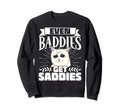 Bad Sad Baddie Mental Health Self Care Hoodie - Novelty Apparel Unisex - T-Shirt, Sweatshirt, Hoodie