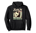 Anxiety Mental Health Opossum Fueled Hoodie - Unique Graphic Men Women - T-Shirt, Sweatshirt, Hoodie