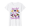 Butterfly Collection Just Who T-Shirt - Casual Everyday Wear Men Women - T-Shirt, Sweatshirt, Hoodie