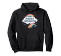 Probably Overstimulated Rainbow Hoodie - Fun Novelty Design Unisex - T-Shirt, Sweatshirt, Hoodie