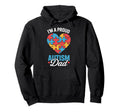 Proud Autism Dad Autistic Child Autism Hoodie - Unique Graphic for Adults - T-Shirt, Sweatshirt, Hoodie