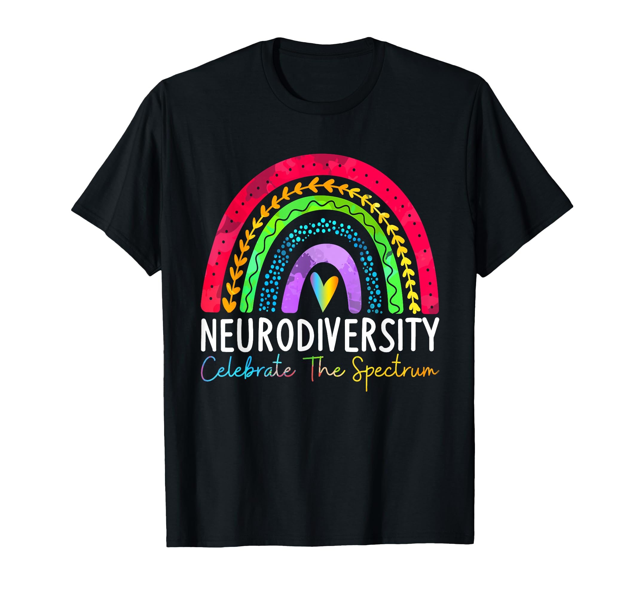 Neurodiversity Autism Spectrum T-Shirt - Casual Everyday Wear for Adults - T-Shirt, Sweatshirt, Hoodie