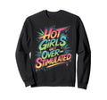 Hot Get Overstimulated Sensory Sweatshirt - Unique Graphic Men Women - T-Shirt, Sweatshirt, Hoodie