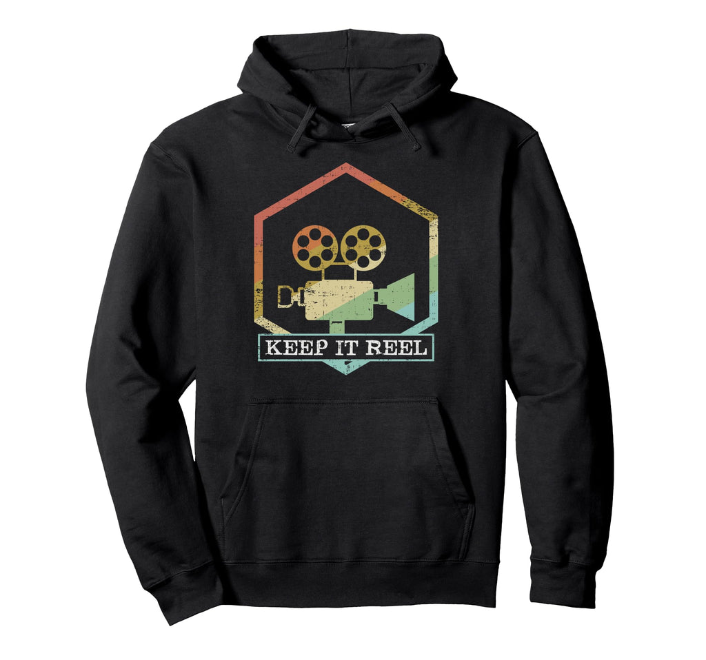 Funny Keep It Real Filmmakers Film Lovers Hoodie - Custom Art Print Unisex - T-Shirt, Sweatshirt, Hoodie