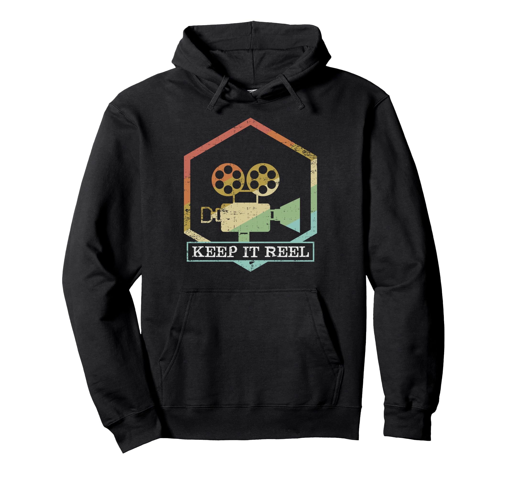 Funny Keep It Real Filmmakers Film Lovers Hoodie - Custom Art Print Unisex - T-Shirt, Sweatshirt, Hoodie