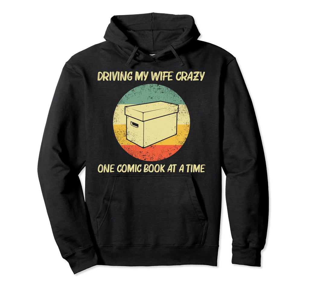 Comic Book Dad Comic Book Lovers Books Hoodie - Custom Art Print Unisex - T-Shirt, Sweatshirt, Hoodie