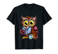 Owls Book Newspaper Crime Novel Hot T-Shirt - Custom Art Print for Adults - T-Shirt, Sweatshirt, Hoodie
