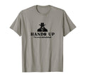 Hands Up Im Overstimulated Cowboy T-Shirt - Casual Everyday Wear Men Women - T-Shirt, Sweatshirt, Hoodie