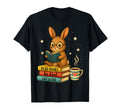 Book Lover Rabbit Reading Bookish T-Shirt - Fun Novelty Design for Adults - T-Shirt, Sweatshirt, Hoodie